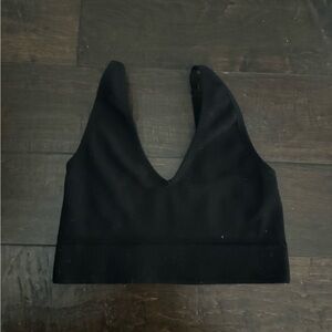 Garage black tank top